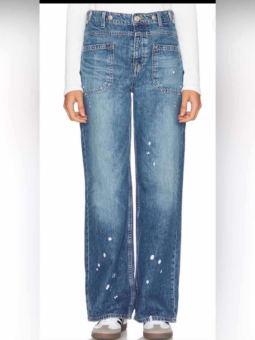 We The Free Palmer Cuffed Jeans - 100 Years